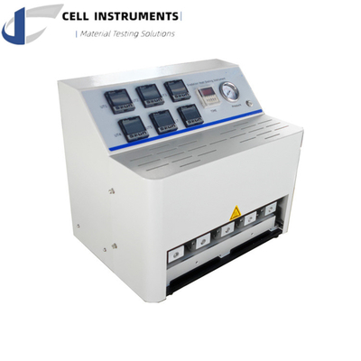 ASTM F2029 High Efficiency Heat Sealer For Plastic Film With Mult-Station Lidding Film Pack Heat Sealing Testing Machine