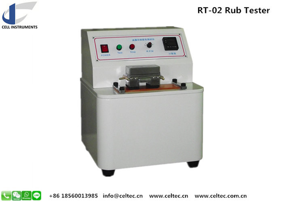 Rub resistance tester for ink printed paper and board Printing coated surface rub tester