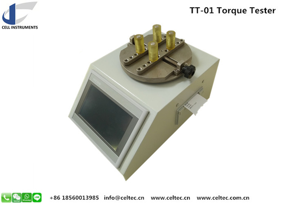 Ditigal torque meter for PET container Bottle cap lid open and closing torque tester