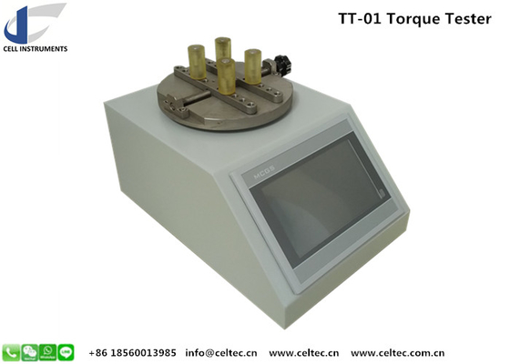 Bottle cap torque meter Digital torque force measurement tester Automated motorized torque tester ASTM D3474
