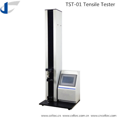 Single Column Tensile Strength Instrument 1-500mm/Min For Package Material  Peel Shear Strength Tester