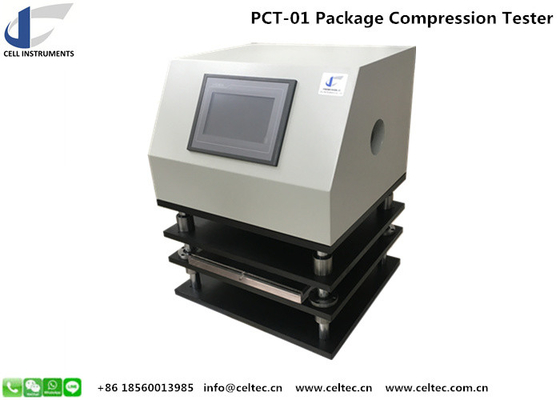 Package and carton constant compresssion tester compressive force tester