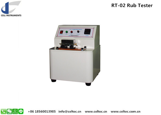 Ink Rub Tester Single Station Ink Abrasion Fastness Tester ASTM D5264 Ink Abrasion Tester
