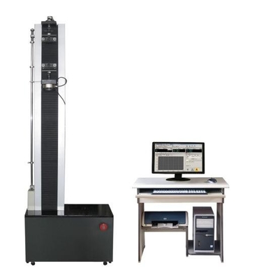 Plastic material tensile testing machine