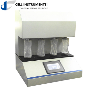 four stations Gelbo Flex Durability Testing Instrument ASTM F392 Protective Barrier Film Flex Durability Testing Machine