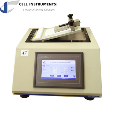 Celtec Inclined Paper Film Coefficient Of Friction Tester With Touch Screen Smoothness Detection Tester COF Tester