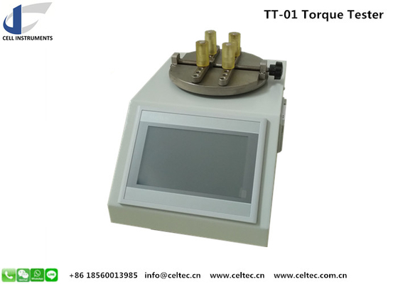 Bottle cap torque meter Digital torque force measurement tester Automated motorized torque tester ASTM D3474