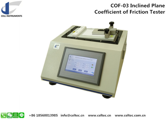 EVOH film Coefficient of Friction Tester Static and Kinetic COF tester ASTM D1894 ISO 8295