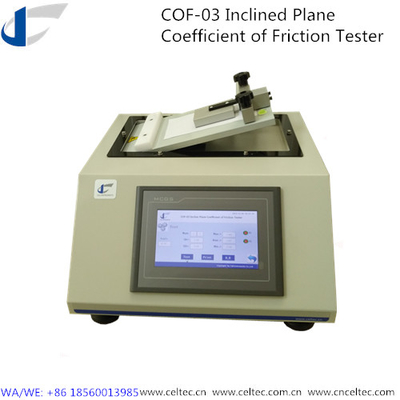 EVOH film Coefficient of Friction Tester Static and Kinetic COF tester ASTM D1894 ISO 8295